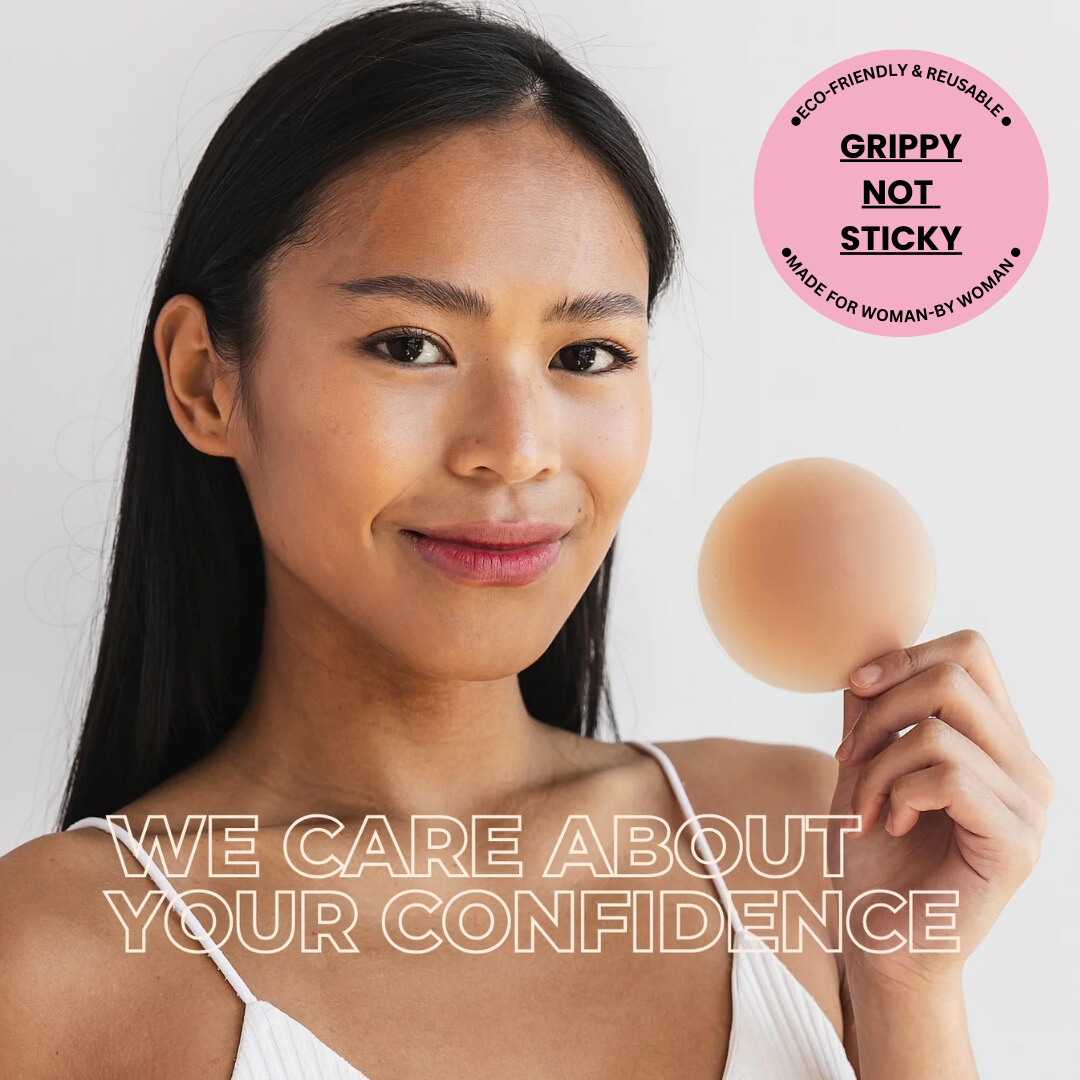 De virale “niet-plakkerige” tepelcovers (1 paar)